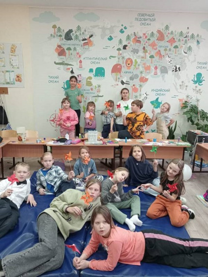 Третий день отдыха в школьном лагере "Орлята.