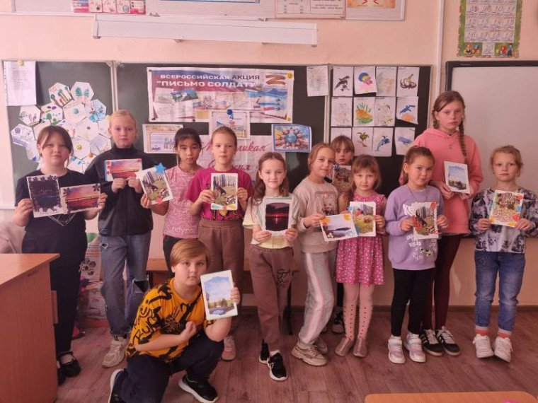 Шестой день школьного лагеря "Орлята".
