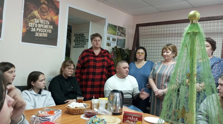 Встреча с участником СВО.
